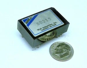 WALL INDUSTRIES BD215 NOS POWER CONVERTER 12 PIN 1-1/4" X 13/16" X 1/4" BODY - Picture 1 of 5
