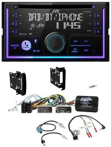 JVC Lenkrad USB 2DIN DAB Bluetooth CD Autoradio für Chrysler Dodge Jeep - Bild 1 von 12