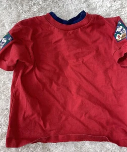 Osh Kosh B’Gosh vintage boys sz. 4T red baseball top. Cute - Picture 1 of 7