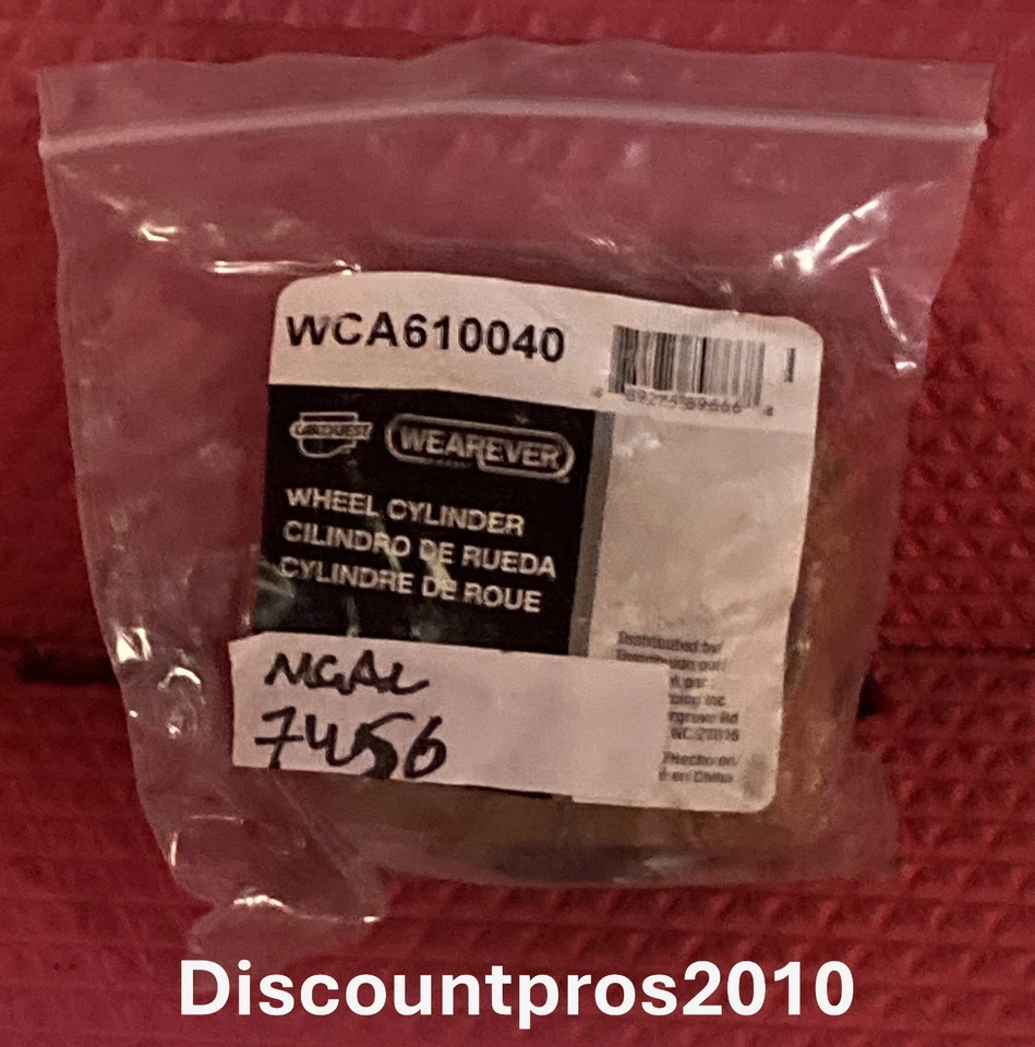 Carquest WCA610040 задний левый барабанный тормоз цилиндр колеса Suzuki Chevy 1999-2008 - Изображение 1 из 1