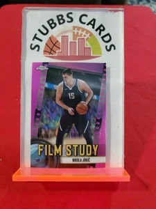2024-25 Topps Chrome Basketball Film Study Nikola Jokic #FS-2 Pink Refractor - Picture 1 of 2