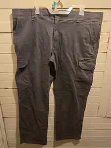 Pantalones Lee Para Hombres 42x30 Extreme Comfort MVP Calce Recto Carga Utilidad Gris Informal - Imagen 1 de 4