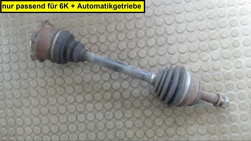 Árbol de transmisión izquierdo (6K automático) VW Polo Variant 100 6 N/6 KV 12 meses - Imagen 1 de 4