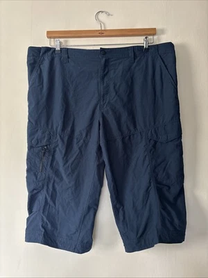 Mens Marks & Spencer Navy Blue Longer Length Cargo Shorts W44 NWT - Image 1 of 4