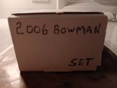 Juego completo de béisbol Bowman 2006 - base (1-220) + perspectivas (BP1-BP110) 📦 Foto 1 de 4