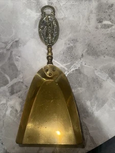 Little Hells Grandfather ' Brass Fireplace Shovel - Picture 1 of 3