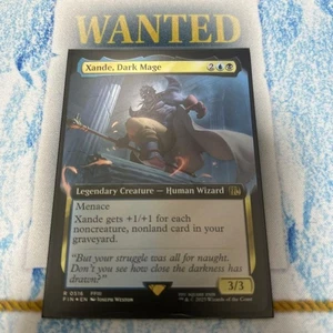 MTG FF Dark Mage Zande Expansion Art Foil Fin - Picture 1 of 3