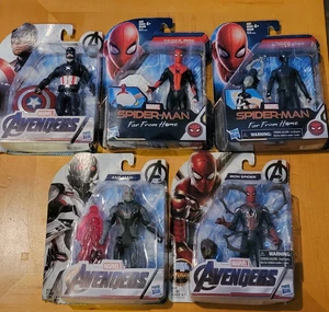 Marvel Avengers 6" Iron Spider, Ant Man & Captain America + Spiderman FFH Lot 5 - Bild 1 von 7
