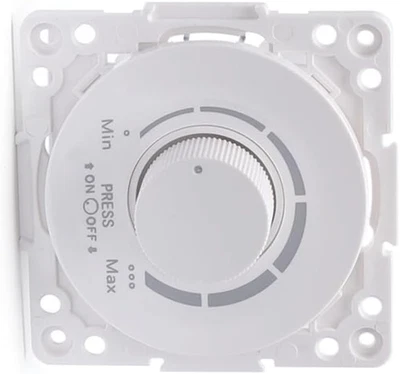 Parte per Dimmer LED, Compatibile Con Gli Standard Europei, Colore Bianco, Ideal - Immagine 1 di 4