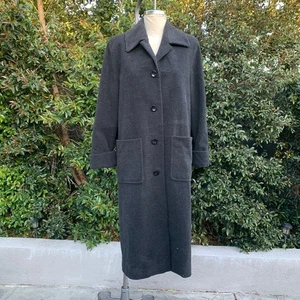 Kristen Blake Classics Long Wool Blend Peacoat Gray Women’s 8 - Picture 1 of 10