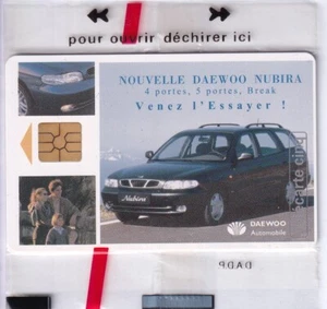 TELECARTE / PHONECARD .. FRANCE 5U PRIVEE GN384 AUTO CAR DAEWOO NSB/NEUVE C.26€ - Imagen 1 de 2