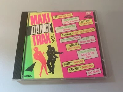 Various – Maxi Dance Trax - Vol. 1 - CD © 1987 - 12"Mixes: OFF,Boytronic,Berlin - Bild 1 von 4