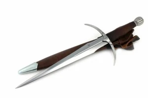 21'' Hand Forged J2 Steel Hunting Medieval Knight of Templar Dagger Knife - Picture 1 of 1