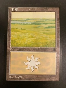 Plains Basic Land MTG Magic Portal Set Simplified Chinese Alternate Art NM/NM- - Picture 1 of 10