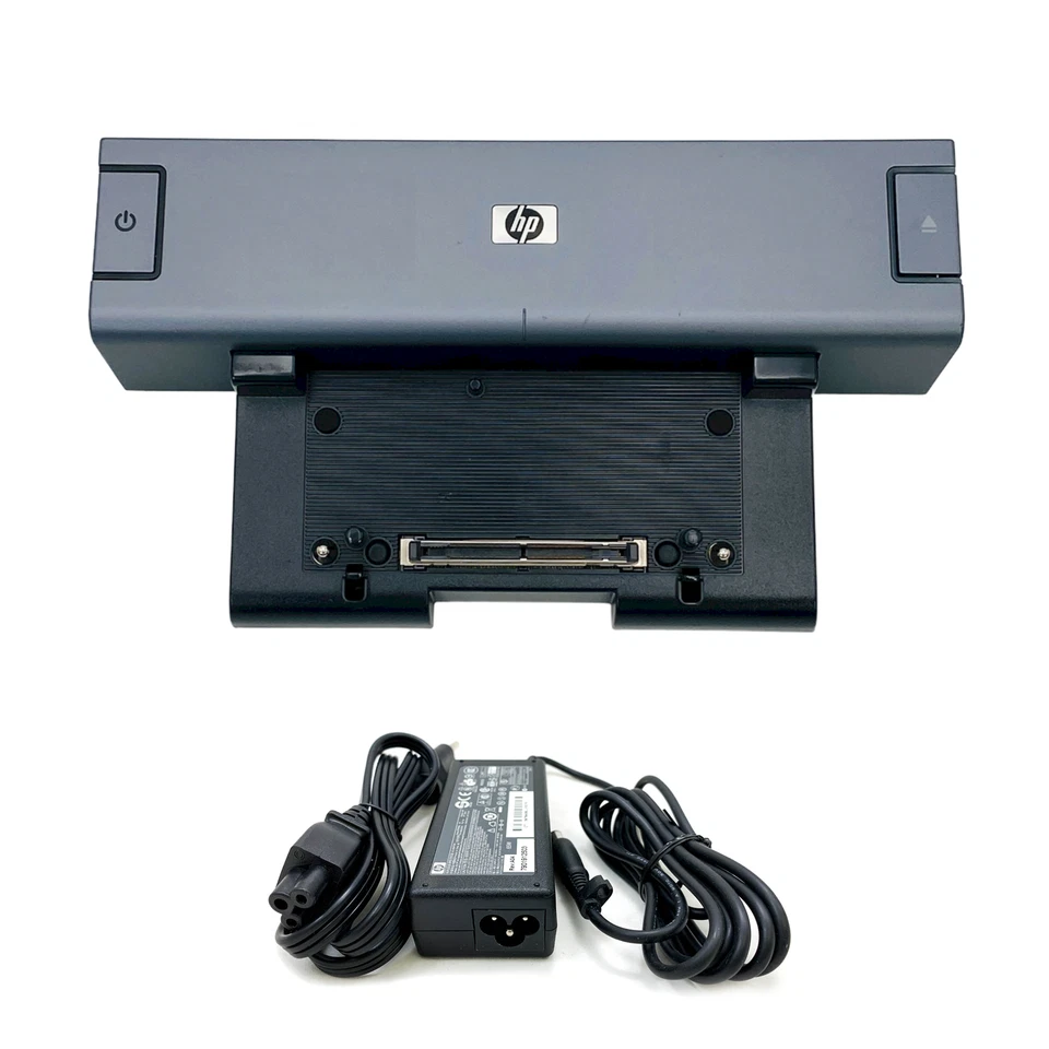 HP USB 2.0 Docking Station for Compaq Nc6120 Nc6220 Nc6230 Nc6320 Nc6400 w/AC - Image 1 of 4
