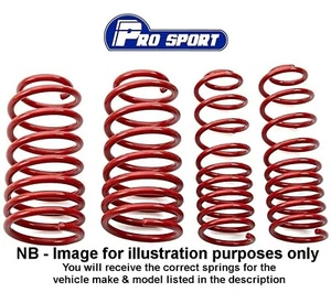 PRO SPORT LOWERING SPRINGS 30MM - FITS VW NEW BEETLE 9C COUPE (98-10) - Picture 1 of 3