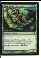 BALOTH LOMO DE CUERO Worldwake Leatherback FOIL ESPAÑOL x1 NM - MTG
