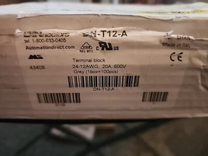 DN-T12-A Automation Direktklemmen Dinnectors 12-24awg - Box mit 100 Glasfaser - Bild 1 von 1