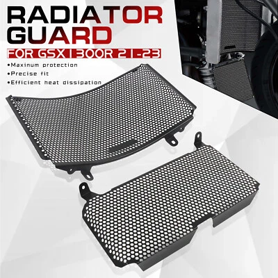 Комплект защит радиатора и масляного охладителя для Suzuki GSX1300R Hayabusa 2021-2023 2022 - Изображение 1 из 4