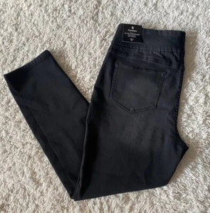 Dressbarn all day stretch jean ankle Size 10 black color $39.95 NWT - Picture 1 of 11