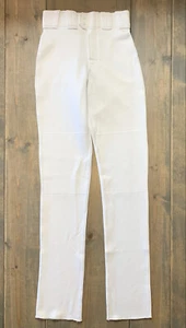 NWT Rawling Youth Boy's Baseball Solid White Pro Dri Uniform Pants Size: S - Picture 1 of 11