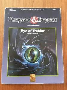 Eye of Traldar DDA3 | D&D Basic Edition RPG | 1991 TSR 9271 | Carl Sargent - Bild 1 von 6