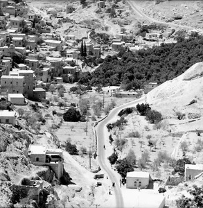 JÉRUSALEM c. 1960 - Maisons Vallée du Cédron Jordanie - Négatif 6 x 6 - JOR 10 - Picture 1 of 1