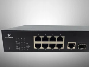 EtherWAN EX19082A 10-port Gigabit PoE FAST FREE SHIPPING a - Picture 1 of 7