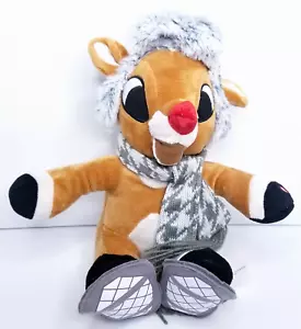 Peluche animado vintage Gemmy Rudolph el reno nariz roja canta bailes - Imagen 1 de 6
