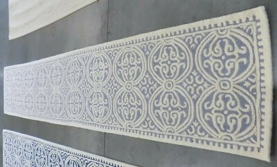 SILVER /IVORY 2'-6" X 12' Loose Threads Rug Reduced Price 1172568727 CAM123D-212 - Image 1 of 3