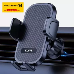 Handyhalterung fürs Auto TOPK an der Lüftung, Rutschfeste Handy Halterung Auto - Bild 1 von 3