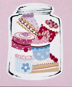 Kleine Geschenkanhänger mit selbstklebender Rückseite, Tortenmotiv, 2 für 1£, Geschenk, Geschenke, neu - Bild 1 von 1