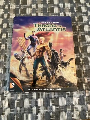 Justice League Throne of Atlantis Steelbook (Blu-Ray + DVD) - Image 1 of 4