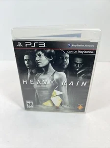 Heavy Rain (Black Label) for PlayStation 3 PS3 Complete Fast Shipping - Picture 1 of 3