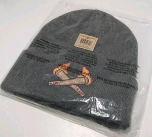 1x Gorro Diseño Conos Ardientes Crudos Gris Gorro Alta Calidad - Imagen 1 de 2
