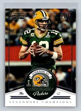 2012 Panini Contenders #2 Aaron Rodgers Legendary Champions Green Bay Packers D3