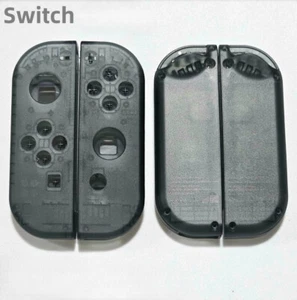 Official NS Nintendo Switch Transparent Black Joy-Con Prototype Housing Shell - Picture 1 of 4