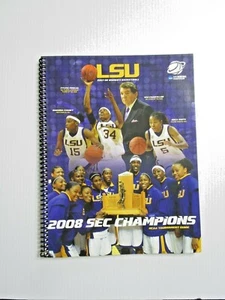 2007-08 LSU WOMEN'S NCAA BASKETBALL TOURNAMENT GUIDE SYLVIA FOWLES FUTURE WNBA - Picture 1 of 12