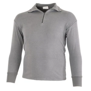 Authentic Dutch Army Gray Long Sleeve Shirt Standalone Shirt / Base Layer - Picture 1 of 1