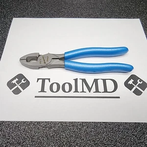 Snap-on Tools USA NEW RARE 7" PEARL BLUE Lineman's Pliers 57AHLP 24HR AUCTION!! - Bild 1 von 10
