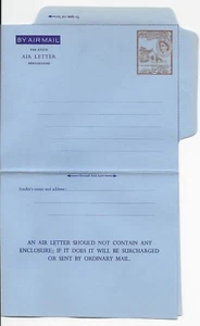 L2221 ST CHRISTOPHER NEVIS ANGUILLA QEII 12c  UNUSED AEROGRAMME - Picture 1 of 1