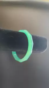 Brazalete de ágata verde - 7,5 pulgadas - Imagen 1 de 1