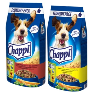 CHAPPI TROCKENES HUNDEFUTTER MIT RIND UND GEFLÜGEL 2x9KG - Bild 1 von 5