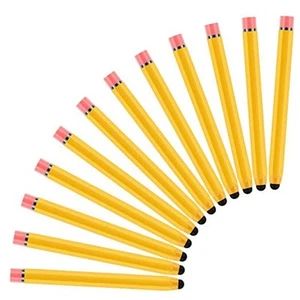  12 Stück Kinder Stylus Stifte für Touchscreens Sechseck Bleistiftform Buntstift Stylus  - Bild 1 von 8