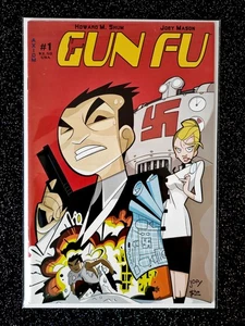 Gun Fu #1 First Printing 2002 Axiom Comix Underground Funny RARE  - Picture 1 of 9