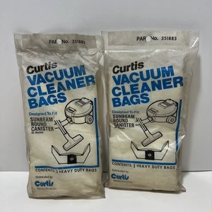 Bolsas de aspiradora Curtis para bidón redondo rayo de sol todos los modelos 351883 6 bolsas - Imagen 1 de 5