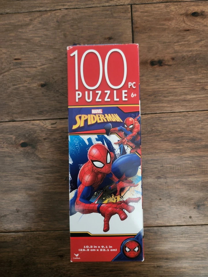 Rompecabezas Marvel Spider-Man 100 piezas 10,3" X 9,1" Foto 1 de 2
