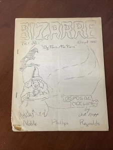 Vintage Bizarre September 1950 Science Fiction Fanzine sehr selten! Art Rapp - Bild 1 von 6