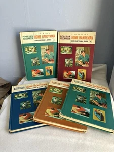 Vintage Popular Mechanics Home Handwerker Illustrated, Vols 1-5, 1960’s - Bild 1 von 10