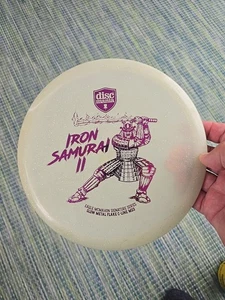 Discmania Iron Samurai 2 Glow Metal Flk MD3 Eagle McMahon OOP Disc Golf Midrange - Picture 1 of 5